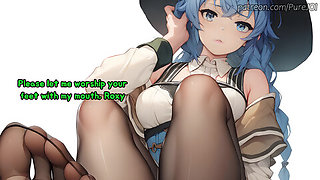 Worship Roxys And Emilias Feet To Taste Their Pussies (foot Fetish Joi)