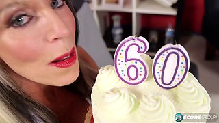 CLASSIC MONDAY: 60-year-old Sally D'Angelo's first on-camera anal