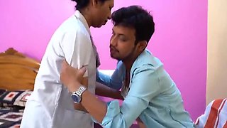 Indian Doctor and Nurse Fuck Hard During Night Shift Homemade