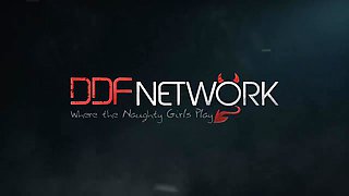 Double Dong Delight - A Huge Glass Dick Does the Trick