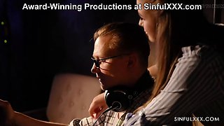 Nicole, Olivia and Stanley Having Fun After Work for SinfulXXX