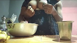 Desi Wife Fucking in Kitchen