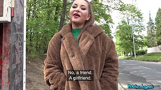Anna Polina's Wild Passion in Public Audition Ride