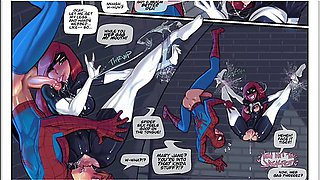 Ohhh, What A Tangled Web(spider-man Hentai )