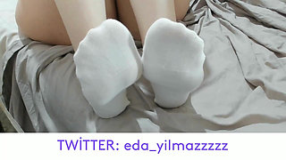 Foot- Foot Fetish- Turkish Foot- Turkish Foot Fetish- Socks- Turkish MILF- Turkish Porn- Turkish Owner