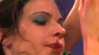 Ggg Tattooed Slut Deepthroats Bbcs and Gets Covered in Facials