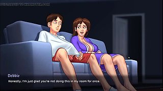 Hot Step Sister Fucks Anon in Summertime Saga 3D Cartoon Sex Game
