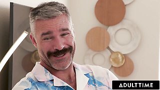 Charles Dera's threesome smut by Adult Time