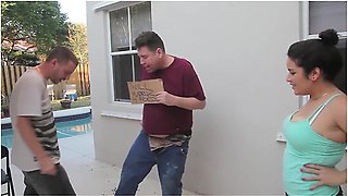Marina Loses Bet And Fucks Rocky The Neighborhood Bum-full Vid In Premium