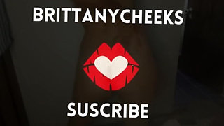 Brittany Was Almost Caught by Her Grandmother Squirting for a Custom