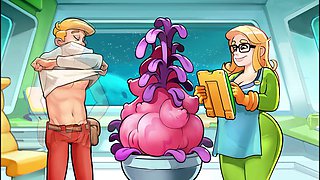 Hentai animated sex adventure with video game themes featuring TheGamerBay