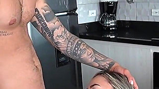 Finally My Stepmother Lets Me Eat Her Pussy Before Her Husband Gets Home - Danner Mendez & Glory Sweet