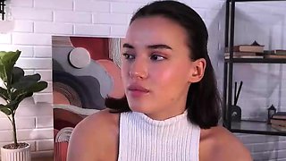 Horny Brunette Slut Solo Pussy Masturbation