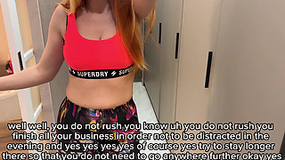 Stepmother Fucks Stepson While Husband Isn't Home - Russian Amateur with Conversations and English Subtitles