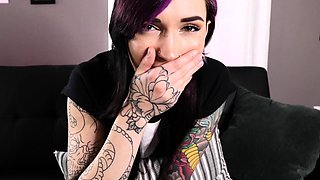 Beautiful Sonya having a horny solo toy masturbation