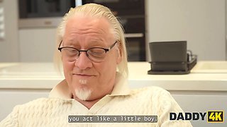 Daddy4k. cheating in the kitchen... will we get caught?