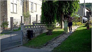 A Colombian Girl Gets Fucked Outdoors In Italy By A Stranger With A Huge Cock Vincenzo Davorio With Mariana Martix
