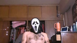 Big Titty Submissive Slut fucked rough in Scream Mask