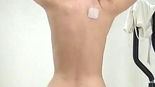 Katie Gold bare back whip