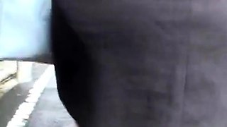 Voyeur of amateur asian body massage