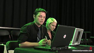 Dee Williams Dominates Syd Blakovich in Femdom Catfight