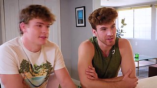 Threesome with Carter Collins Kyle Wyncrest and Oliver Marks