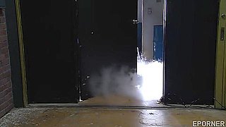 Fuck Machine And Asian Slut Tierd Up