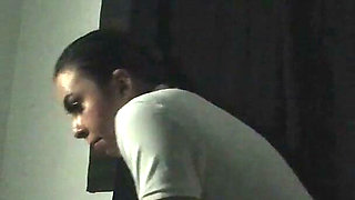 Schoolgirl Teen Agrees to Give Blowjob and a Footjob for