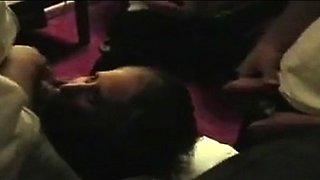 Wild Bukkake Gangbang Party