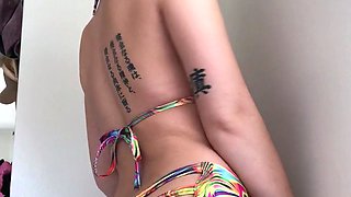 Hottest brunette solo webcam masturbation 2