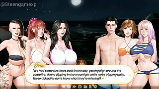 Beach fun with girls, Samantha ice cream fun and Sarah and Fiona breast Milking - Prince of Suburbia Chapter 30