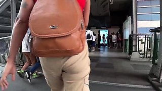 Horny Thai MILF picked up and hard fuck