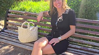 Laly French Babe Rides Two Cocks