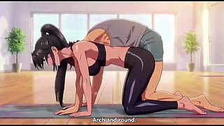 Stepmom's private Yoga Instruction turns extremely hot and taboo 3D Anime
